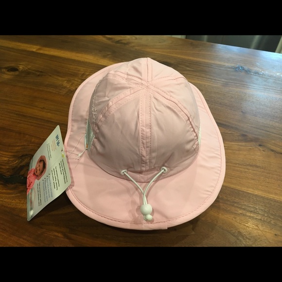 SwimZip Wide Brim Sun Hat SPF 50+ - Pink - NWT - Picture 4 of 7